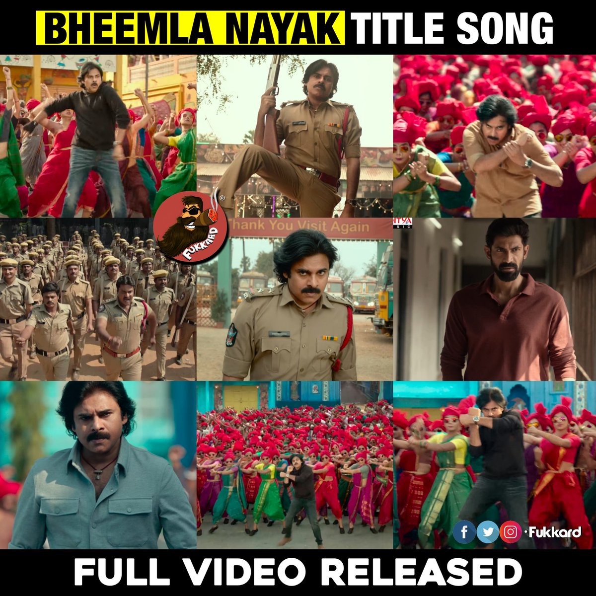 Fukkard's tweet photo. Temperament Ye Hotu... Power Ku Etthina Gate u Aa Name Plate u 💥💥💥 #PawanKalyan
https://t.co/yHxEPUBC3P

#BheemlaNayak full video song !! https://t.co/NkBiOdEqij