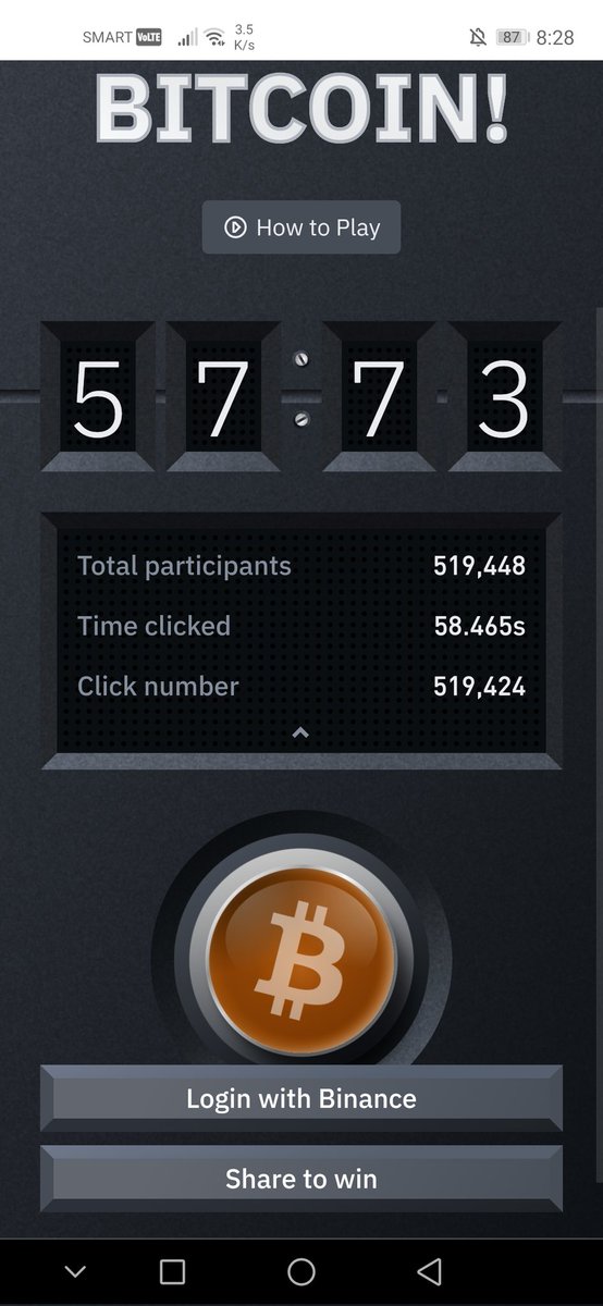 dansoniel's tweet photo. @binance 
#BitcoinButton #Binance https://t.co/PpWOcbsESZ
