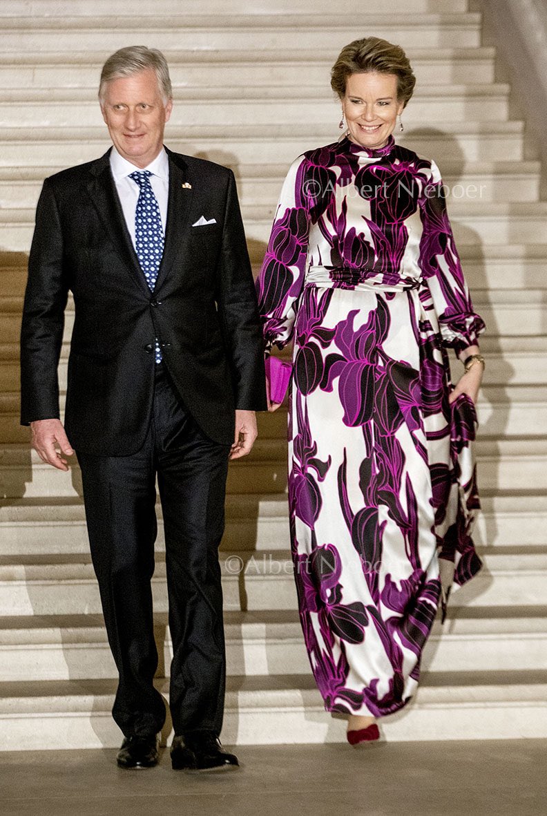 Royaleurope's tweet photo. State visit Austria to Belgium
#Belgium #belgiumroyals #queenmathilde #kingfilip #koning #koningin https://t.co/rUGB4JL3YL