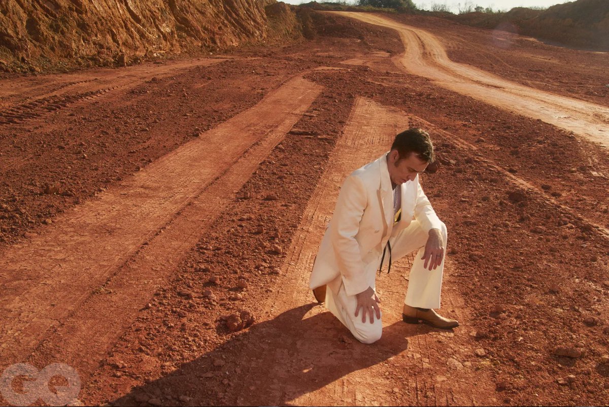 kirkpate's tweet photo. i've never seen a finer set of photos in my life than nic cage for gq https://t.co/qByk18dufK