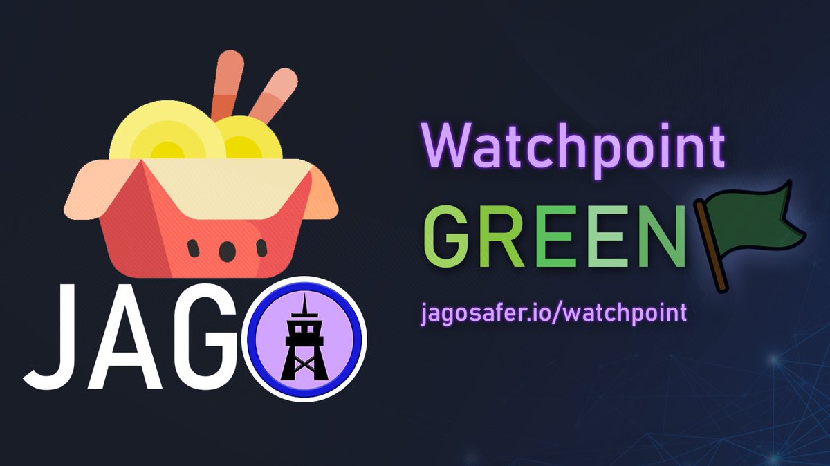 💠💠NEW: Watchpoint💠💠
<a href="/WatchpointFi/">Watchpoint Finance</a>

Chain: #Fantom 
Type: Yield Farm

DETAILS: jagosafer.io/watchpoint

🛡️ALTHOUGH WE ALWAYS CHECK OUR SUBMITIONS THOROUGHLY, YOU SHOULD NEVER FULLY RELY ON THEM, ITS NOT A FINANCIAL ADVICE, SO DYOR BEFORE INVESTING ANY MONEY

#DeFi #FTM