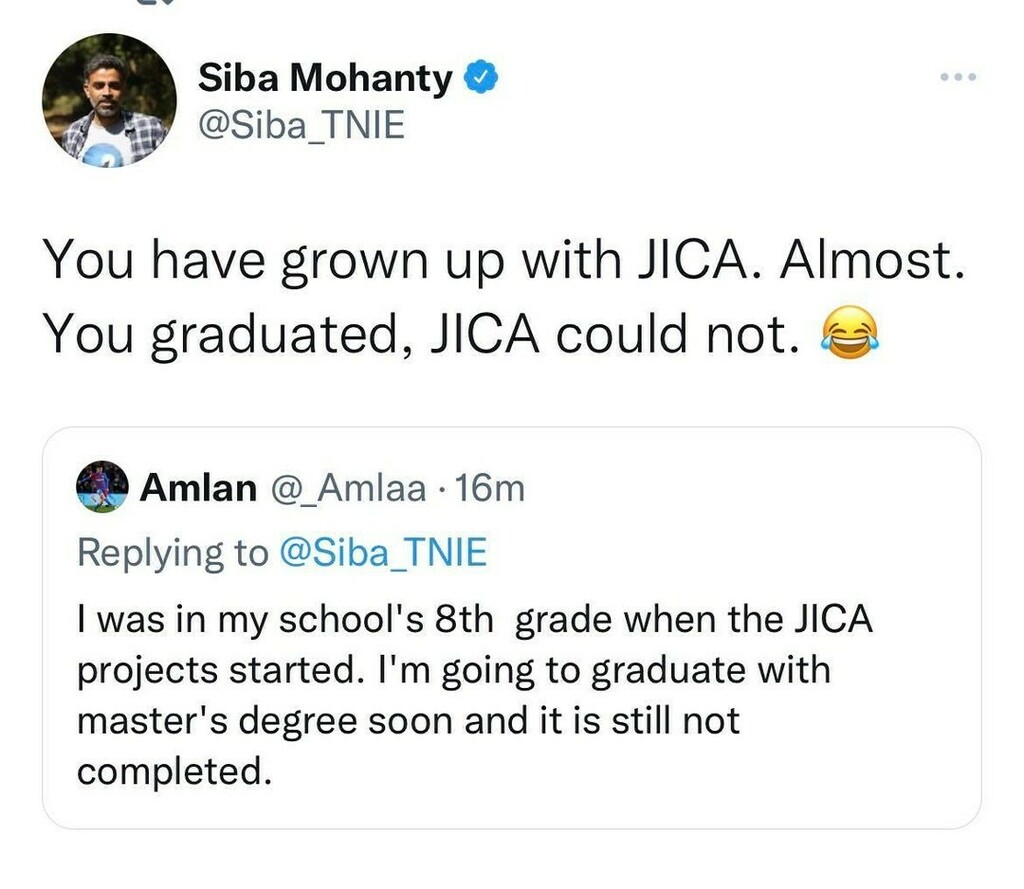 BBSRBuzz's tweet photo. #bhubaneswarbuzz How many of you have seen Never ending JICA work continue as you grow out of school, college etc? Do you think it will ever be completed?
With the #JICAProject moving at snail’s pace in #Cuttack, discontentment is brewing among locals who are questioning t… https://t.co/rqd2cCA8Vz