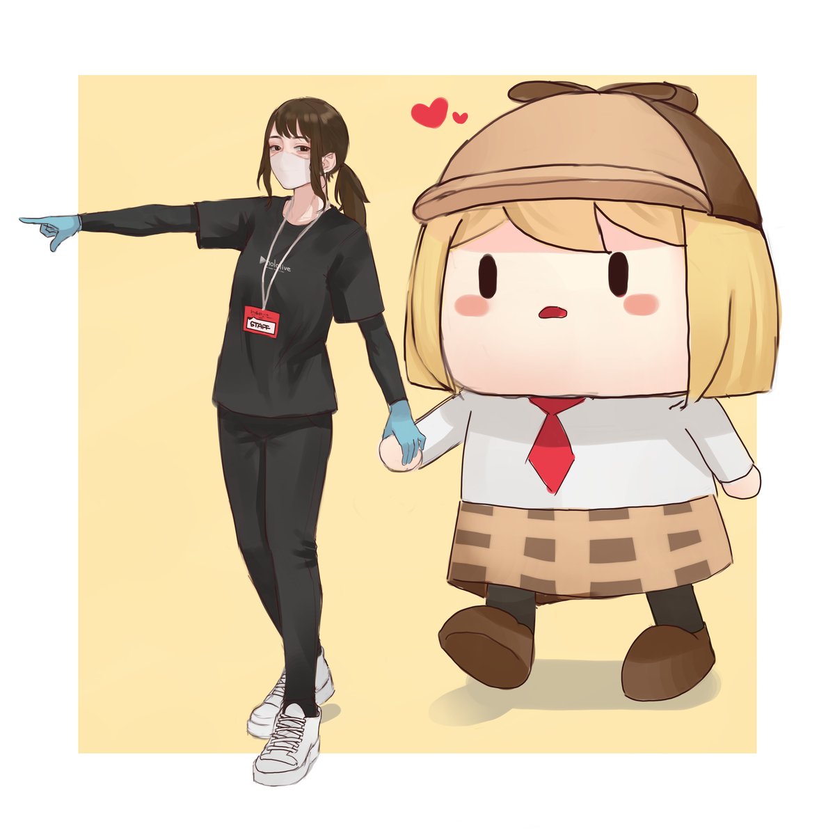 Tanu on X: So many emotions for EN and ID this year! Congrats on the 3D  models to the first generations!!🥳 But also... Smol Ame has made it into  our timeline!!! Special