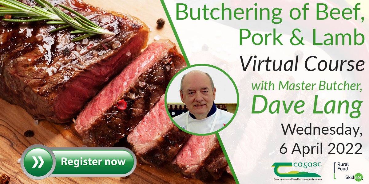 Teagasc on Twitter "The Butchering of Beef, Pork and Lamb virtual