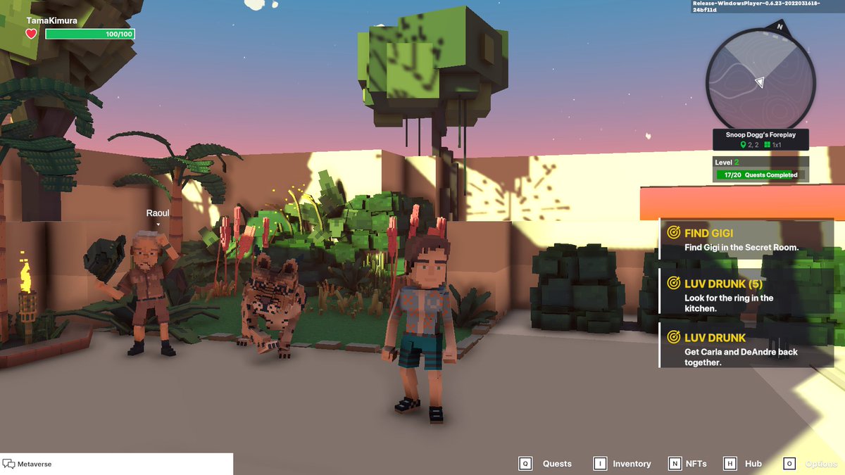 tama_kimura's tweet photo. @TheSandboxGame I just participated in the daily #SandboxAlphaS2Contest for a chance to earn up to 1,000 $SAND! Starting March 21 - Find Martha in the Snoop Dogg Mansion. Check out my screenshot below!
👇 #SandboxAlphaS2 https://t.co/LarCzmQhAH
