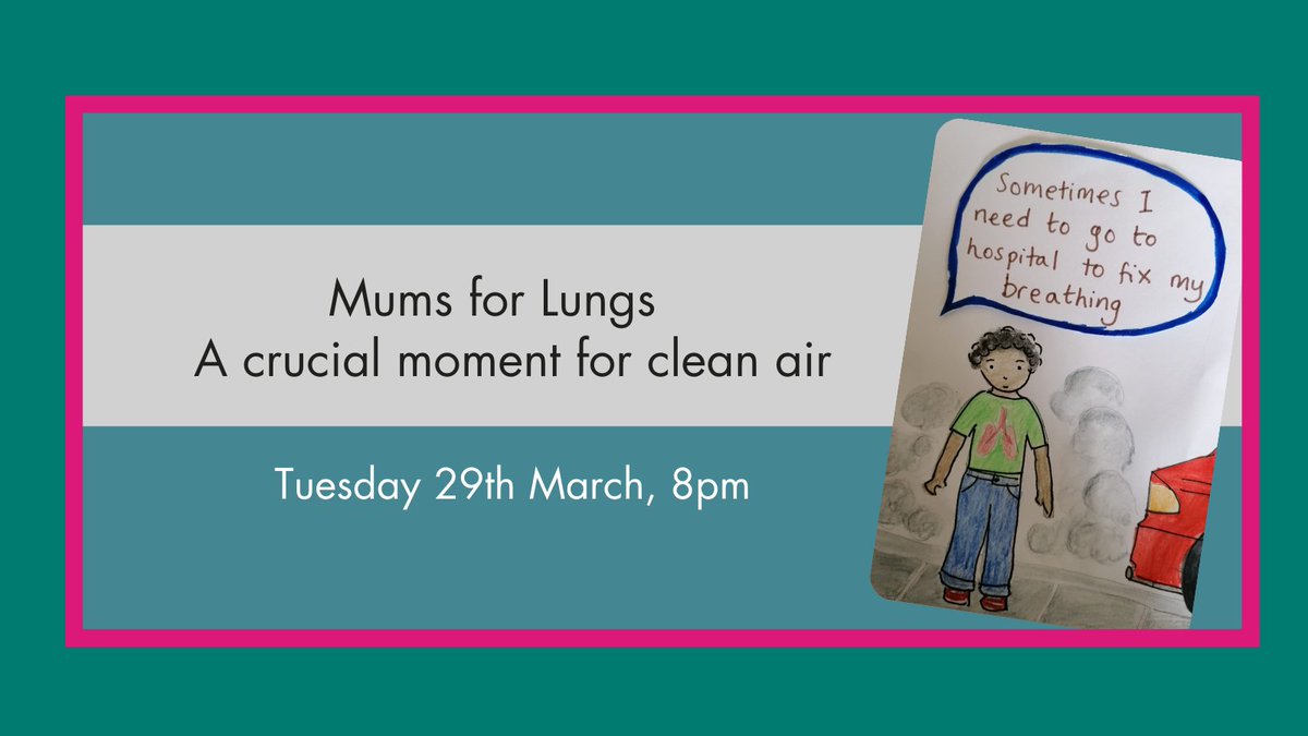 We are facing a crucial moment for #CleanAir. The government consultation on #AirPollution targets is live until 11th May, &amp; in its current form it is woefully unambitious. We need all hands on deck - join us next week to find out more, and how to respond.
bit.ly/m4lenvactwebin…