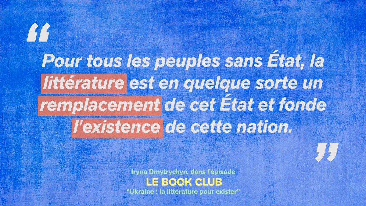 Nouveau #podcast Book Club!
👉 linktr.ee/bookclublouie
Iryna Dmytrychyn est historienne, traductrice et maître de conférences en langue et civilisation ukrainiennes à l'<a href="/Inalco/">Inalco</a>. Dans cette épisode, elle nous parle de l’histoire de son pays à travers sa #littérature et sa langue.