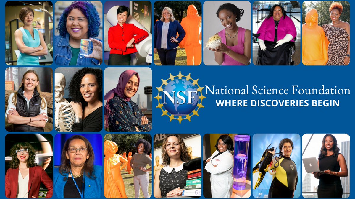 NSF is committed to the continued representation of women in #STEM and proud that over a dozen of the women represented in the #IfThenSheCanExhibit are #NSFfunded. 

Check out more about the exhibit and the game-changing women at ifthenexhibit.org. 

📷: <a href="/IfThenSheCan/">If/Then</a> #WHM