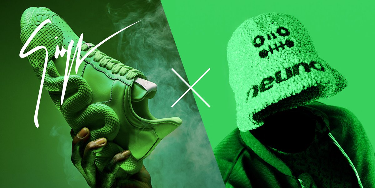 Deadfellaz's tweet photo. Announcing our partnership with @giuseppezanotti and @neuno_io for Metaverse Fashion Week to bring you a unique @Deadfellaz inspired outfit that can be bought as both a digital wearable AND physical pieces - complete with metaverse-ready @giuseppezanotti Cobras sneakers in green. https://t.co/qDf3VRHFv8