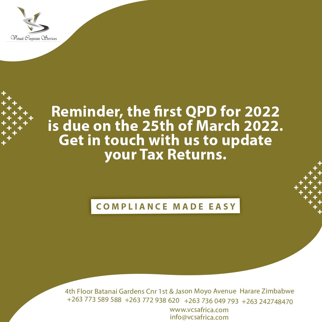 Zimvirtual's tweet photo. Contact us to update your Tax Returns #tax #taxreturns #company #companyregistration #compliance #returns https://t.co/zltJXYuHH9