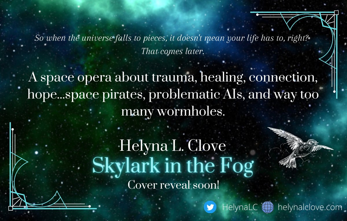 ✨ hi I wrote a book! I put everything that I love about stories into it. I hope you will read it. 🌌⚓️🪶

if you like cool space stuff, friendships, pain, but also lots of hope, Star Trek-style, then. I have good news.👀

stay tuned!

#WritingCommunity #sciencefiction #booktwt