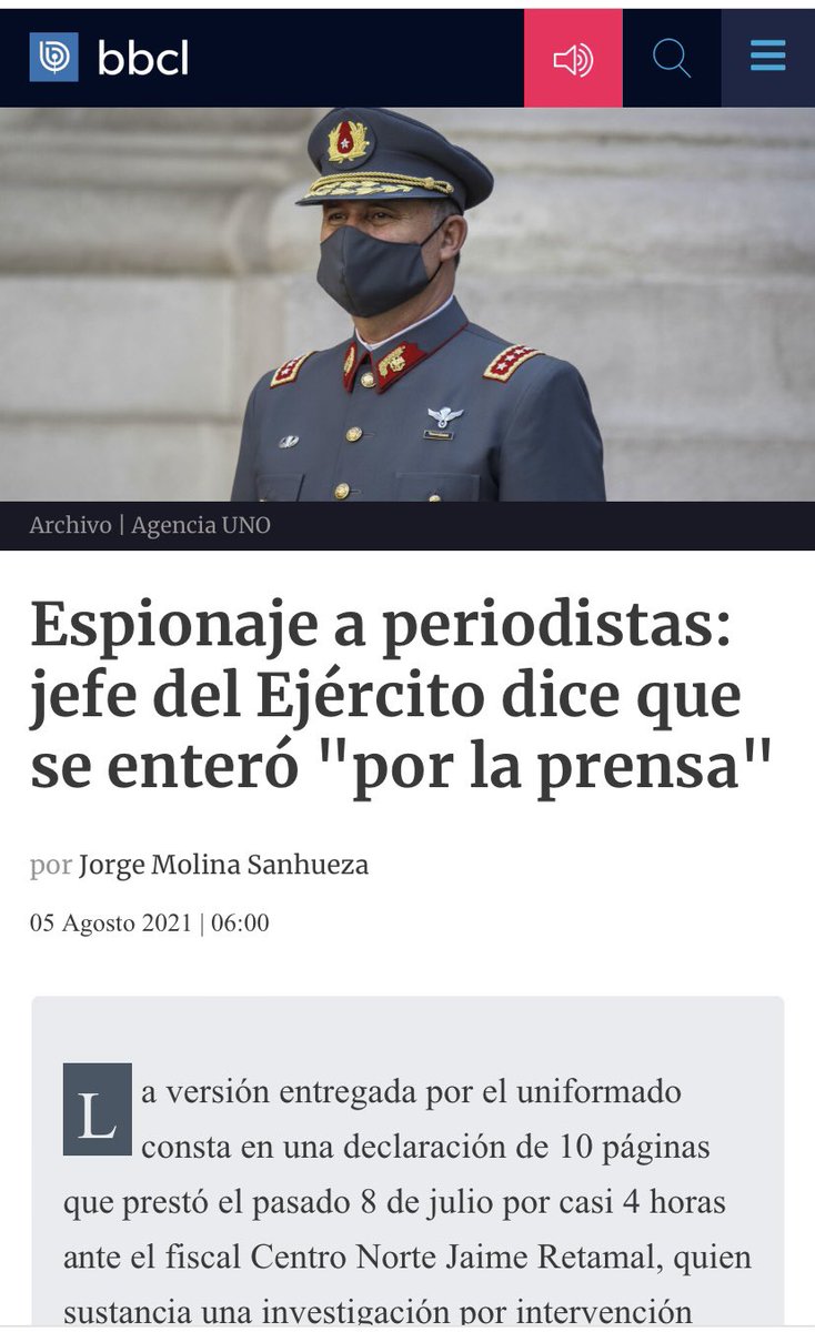 RafaelHarvey3's tweet image. Chile:

“inteligencia” de FFAAs y Carabineros hace ESPIONAJE contra:

Periodistas
Artistas
Civiles
Militares denunciantes de CORRUPCIÓN

Pero NO espía a Narcos, tráfico armas, crimen ni Fraudes.

Engañan al @PJudicialChile

@FiscaliadeChile NO formaliza responsables

 #ContigoCHV