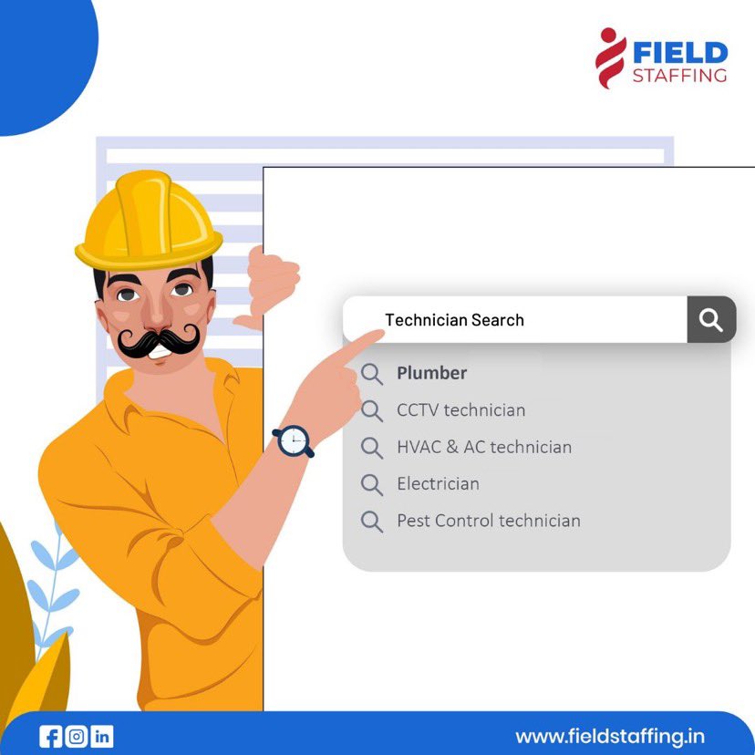 FieldStaffing's tweet image. Still waiting for your contacts to call you and help you with hiring technicians? Let the wait be over! 
Hire the technicians now: bit.ly/3vLDv8I

#fieldstaffing #staffing #recruiting #staffingindustry #hiringnow #hiring #hiringalert #hiring2022