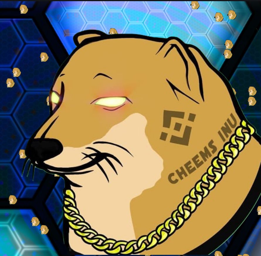 Like and rt to let the world know about #CheemsInu 💪💹🤑

#CheemsInu #CINU #Binance #BSC #HODL #BSCGem #CheemsInuArmy