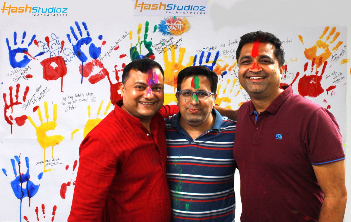 HashStudioz's tweet photo. Take a look at how @HashStudioz Noida celebrated Holi 2022.
Our hands are still stained with the joyous celebration and vibrant colours from the Holi celebration.
#holifestivalofcolours #holicelebration #hashstudioz #holi2022 https://t.co/fQAAd67UCP