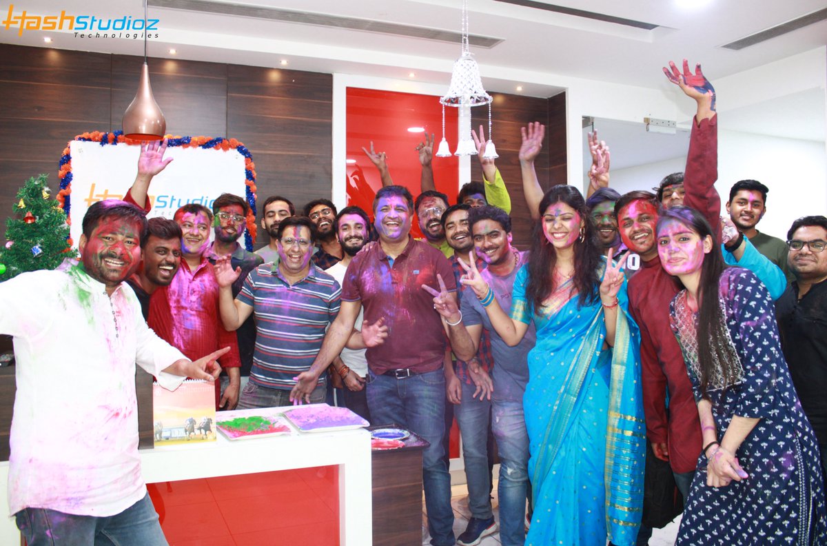 HashStudioz's tweet photo. Take a look at how @HashStudioz Noida celebrated Holi 2022.
Our hands are still stained with the joyous celebration and vibrant colours from the Holi celebration.
#holifestivalofcolours #holicelebration #hashstudioz #holi2022 https://t.co/fQAAd67UCP