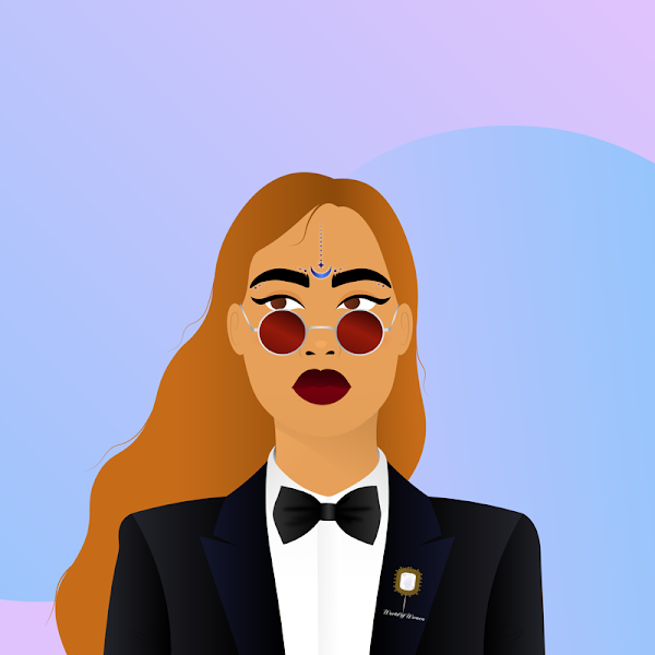 GThekong's tweet photo. @moonpay @worldofwomennft Stern - just makes thoes lips so full and nice add Space colour and we are talking https://t.co/coYujNNEPW