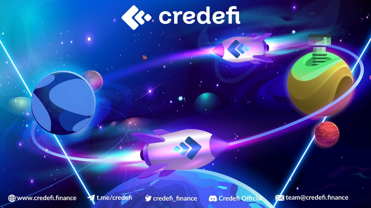 credefi_finance's tweet photo. Hello #Credefians,

New staking opportunities are on the hirozon!🌾

Single Staking &amp; LP farming of $CREDI token with #CredeFi is now up on https://t.co/dFJGExNIpX! 🚀

💠 SINGLE STAKING
💠 LP FARMING

Details👇
https://t.co/Xywd5yaC9F https://t.co/Ype2StQd3C