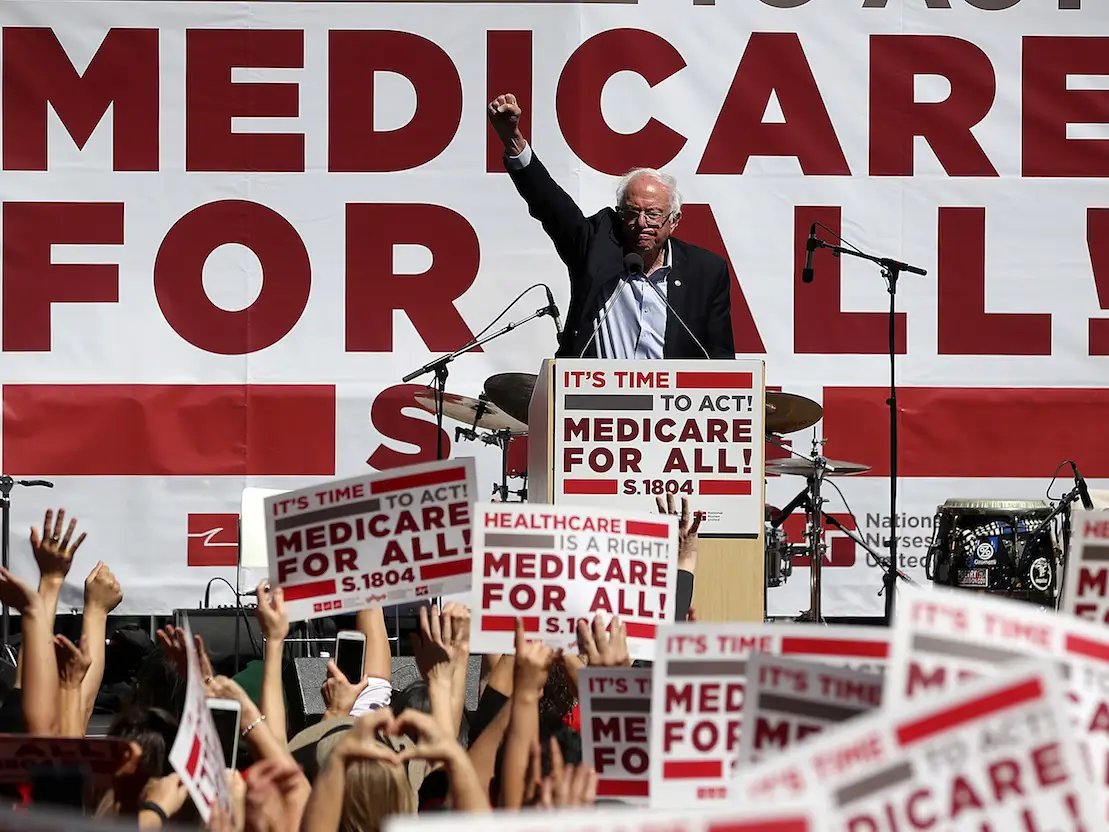 JWKeady's tweet photo. Since "70% of Americans" is trending, seems like a good time to remind people that 70% of Americans support #MedicareForAll. https://t.co/G9PqR7IfhE