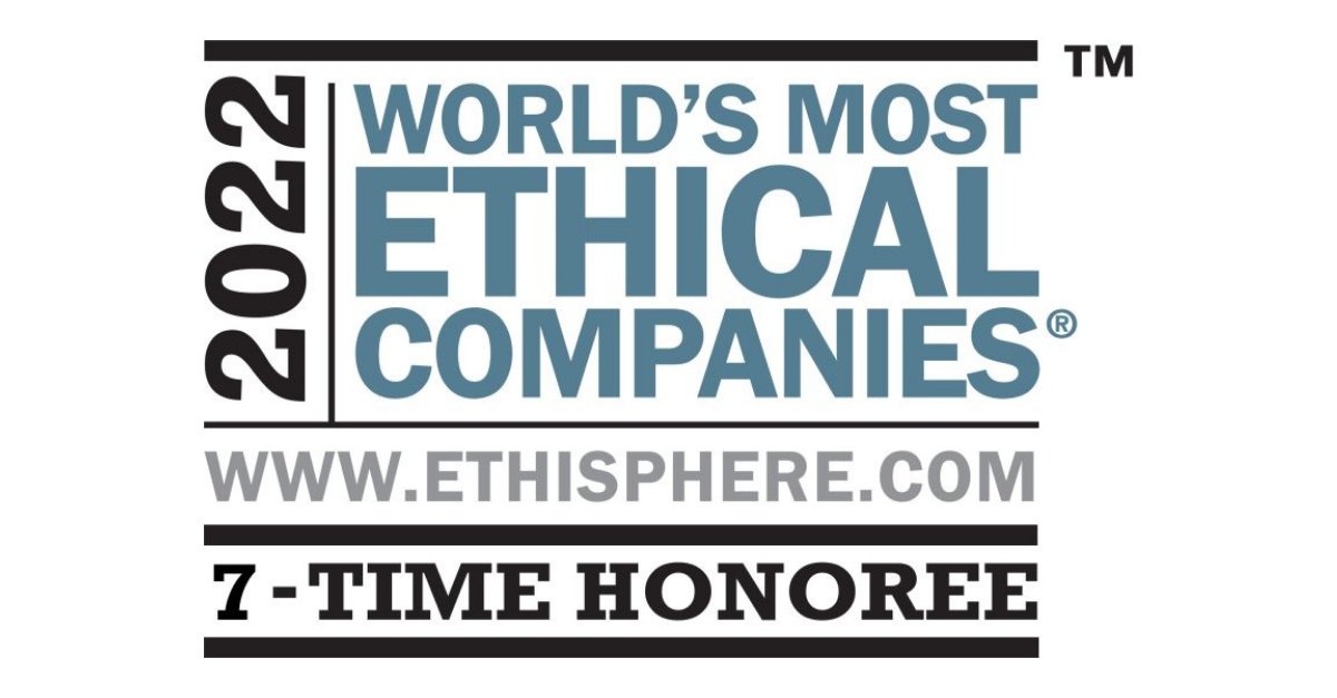 Proud of <a href="/honeywell/">Honeywell</a>'s  recognition as one of the #WorldsMostEthicalCompanies! Thank you to all our #futureshapers for your commitment to business integrity and ethics in everything we do. worldsmostethicalcompanies.com/honorees/honey…