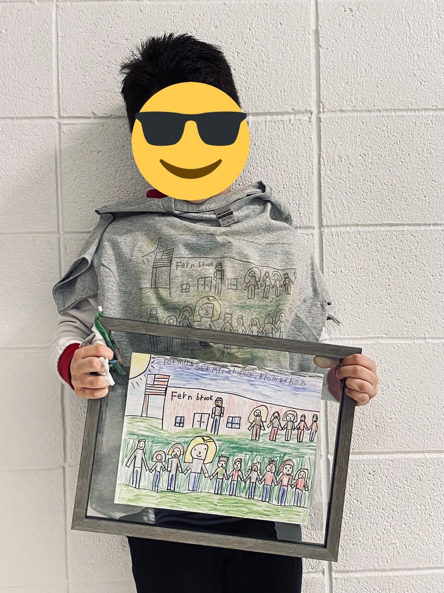 When a picture becomes a reality. One of our students created a picture of Fernbrook, and we worked together to turn it into a t-shirt! <a href="/mbernal_DrB/">Michelle Bernal</a> <a href="/KatherineTThorn/">Katherine Thorn</a> <a href="/CaitlinChuplis/">Caitlin Chuplis</a> #randolphschools