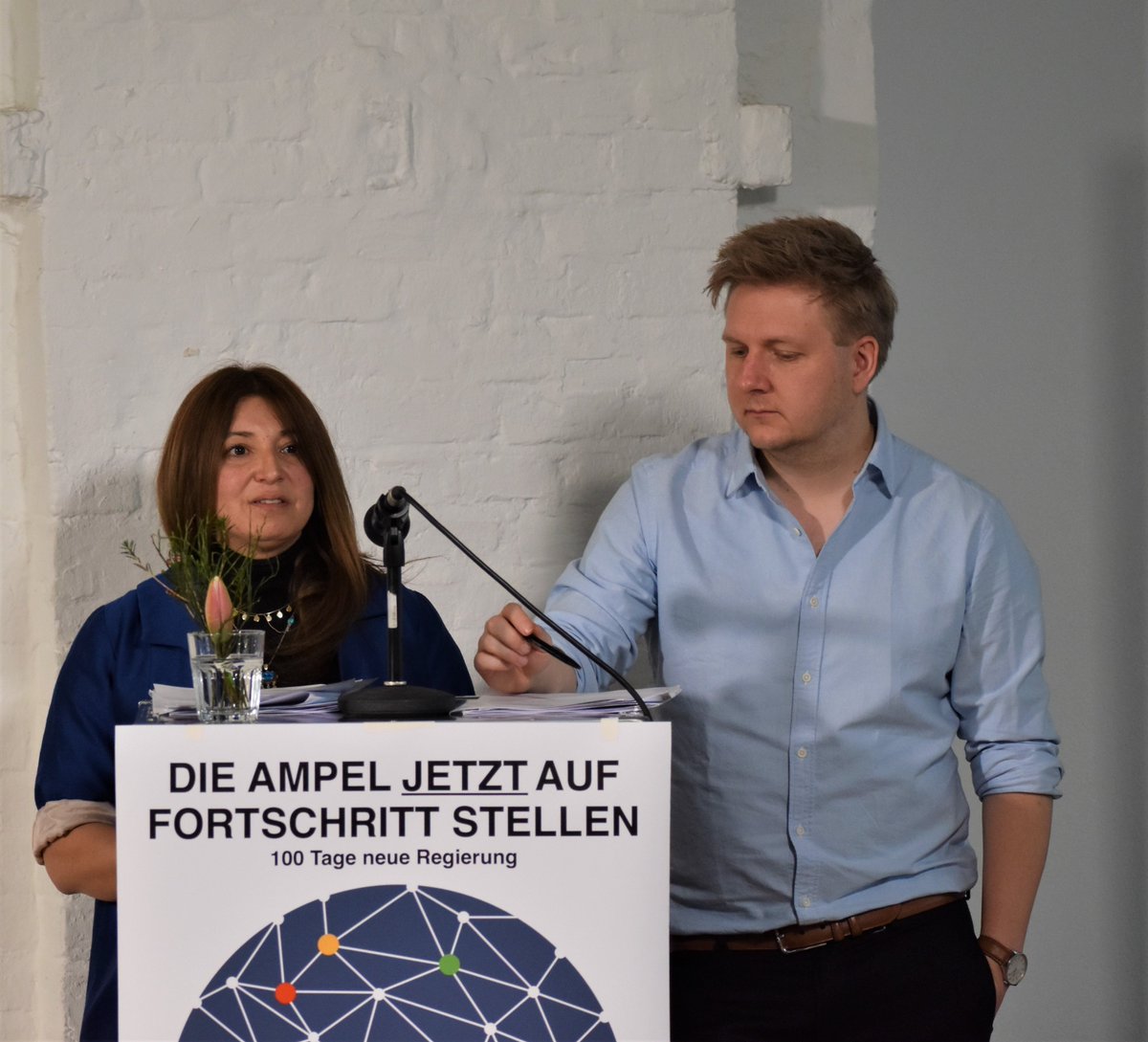 Mit mehr #Fortschritt für eine gute #Einwanderungsgesellschaft! 
Vielen Dank an alle Gäst*innen aus Politik, Wissenschaft und Praxis und alle Interessierten vor Ort und digital. Spannende Diskussionen und Vorträge auf dem Polit-Talk des #BVNeMO
