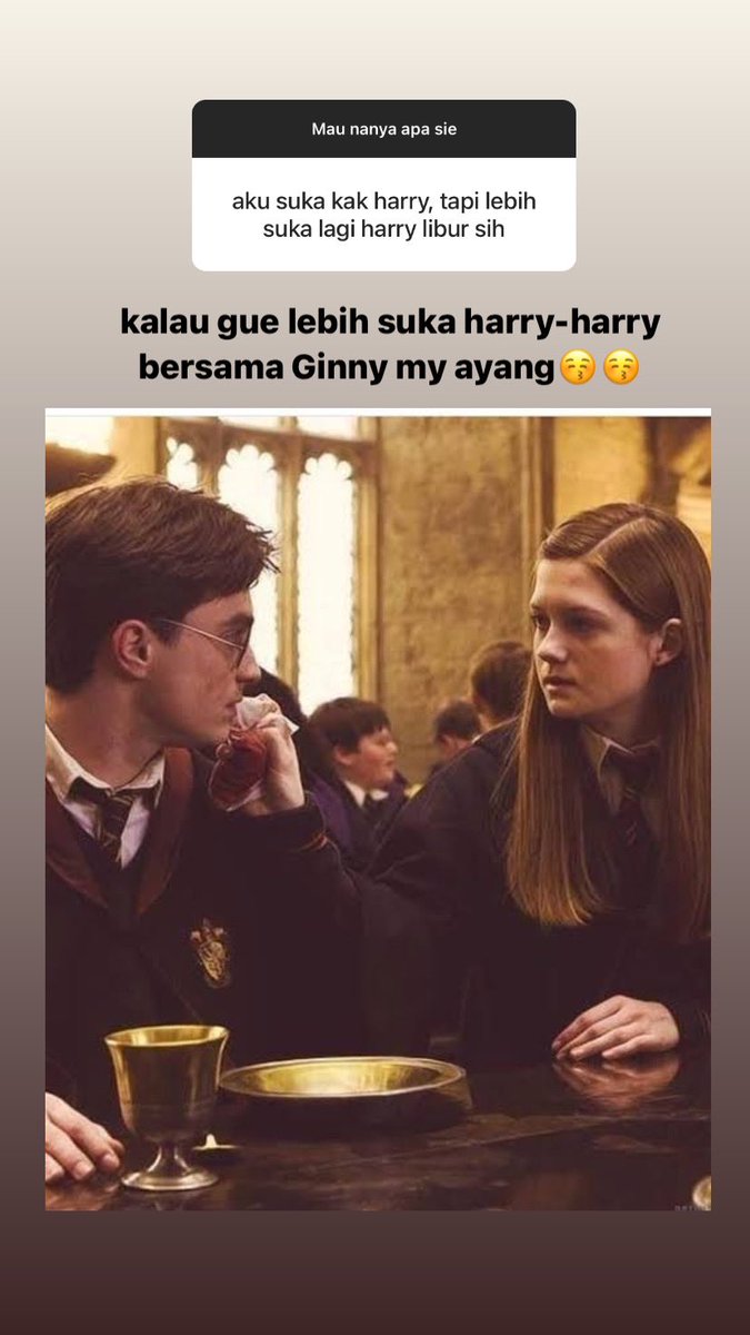 urhufflefriend's tweet photo. Cowo-cowo Hogwarts open question di Instagram—✨A Thread✨
—————————————————
• Si the chosen one, Harry Potter https://t.co/MdmBxCmeGb