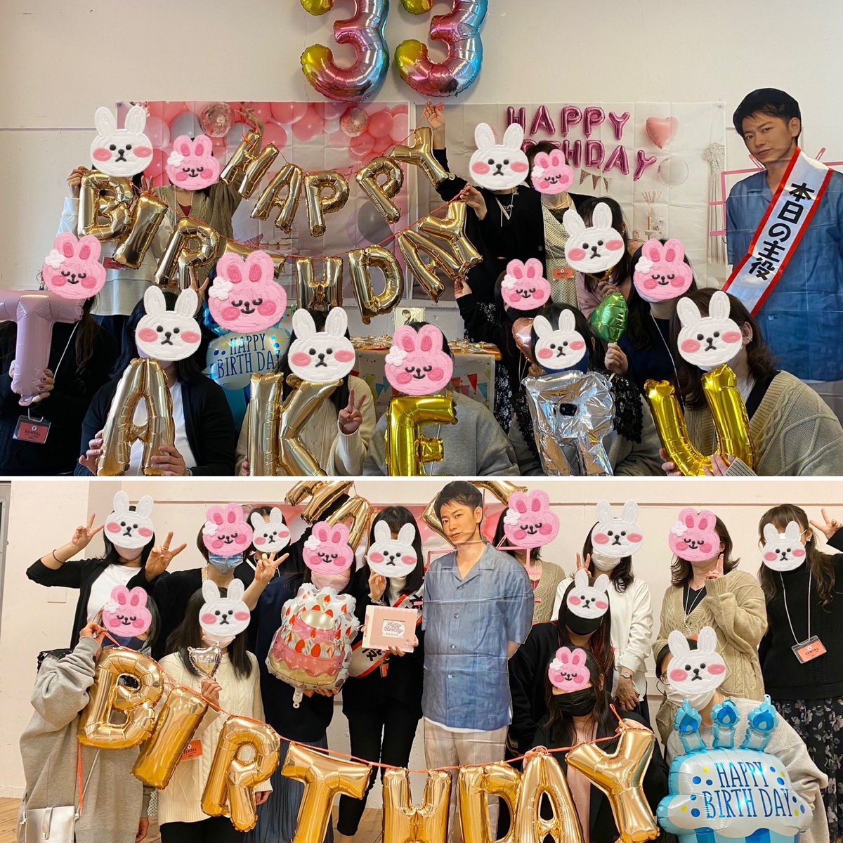 t_s21XXX's tweet image. #タンブルタンビ からの
健さんをお招きして(笑)
#佐藤健誕生祭2022 🤣🤣

さらに謎部部長さんへの
サプライズ誕生祭✨

#ヒラメカ で #謎まみれ3 、
#TMC で #豪華列車 まで！

楽しい時間はホントあっという間だった〜
初めましての方、お久しぶりの方、ありがとうございました😊