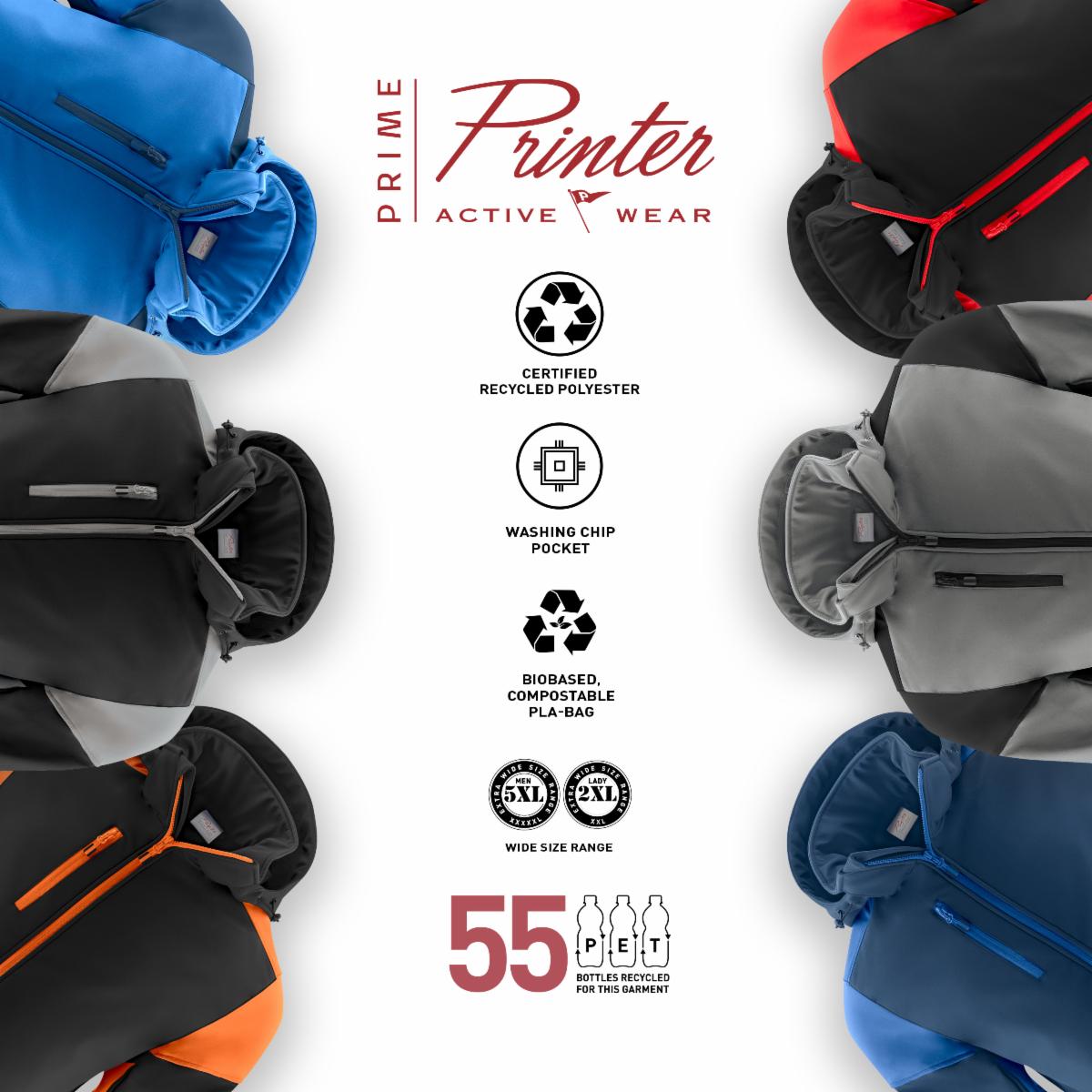 UBScandinavia's tweet photo. Our Eco friendly range... Printer Prime.

Softshell Jacket made from Certified Recycled Polyester  in male and female fits. Perfect for uniform or teamwear. 6 colour contrasts available in sizes S-5XL.

#ubs #unitedbrands #printerprime #eco #uniform #teamwear #promo https://t.co/Y03gQfROeq