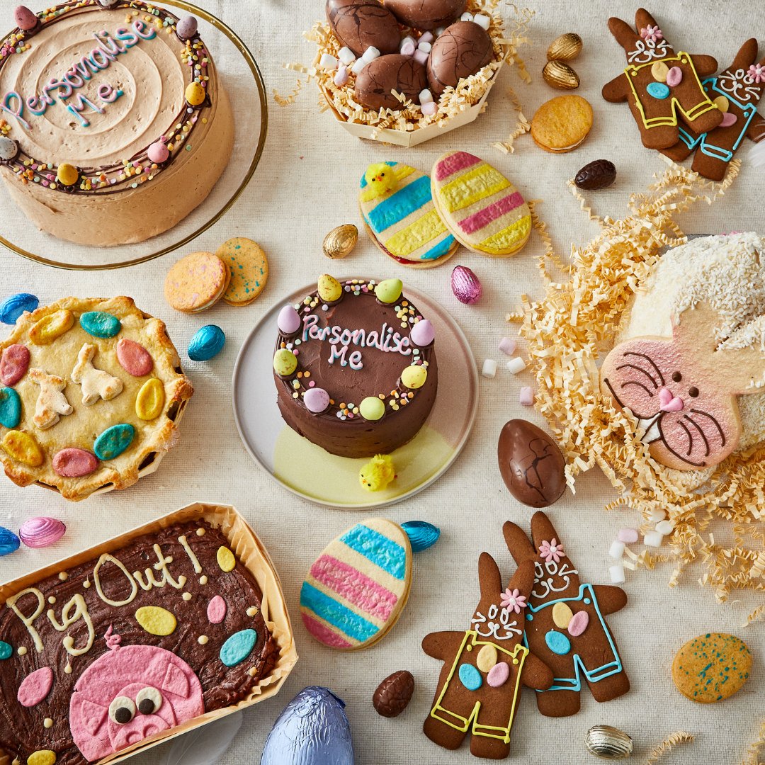 Hop into Easter with our new Easter range! 🐰 Available to pre order from today, selected products in store now. 🐥🍰