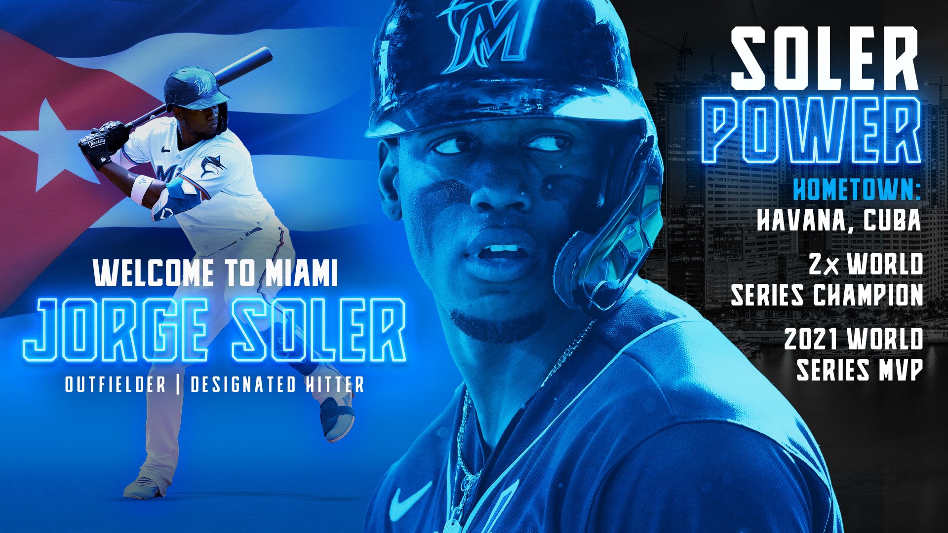 Miami Marlins sign 2021 World Series MVP Jorge Soler