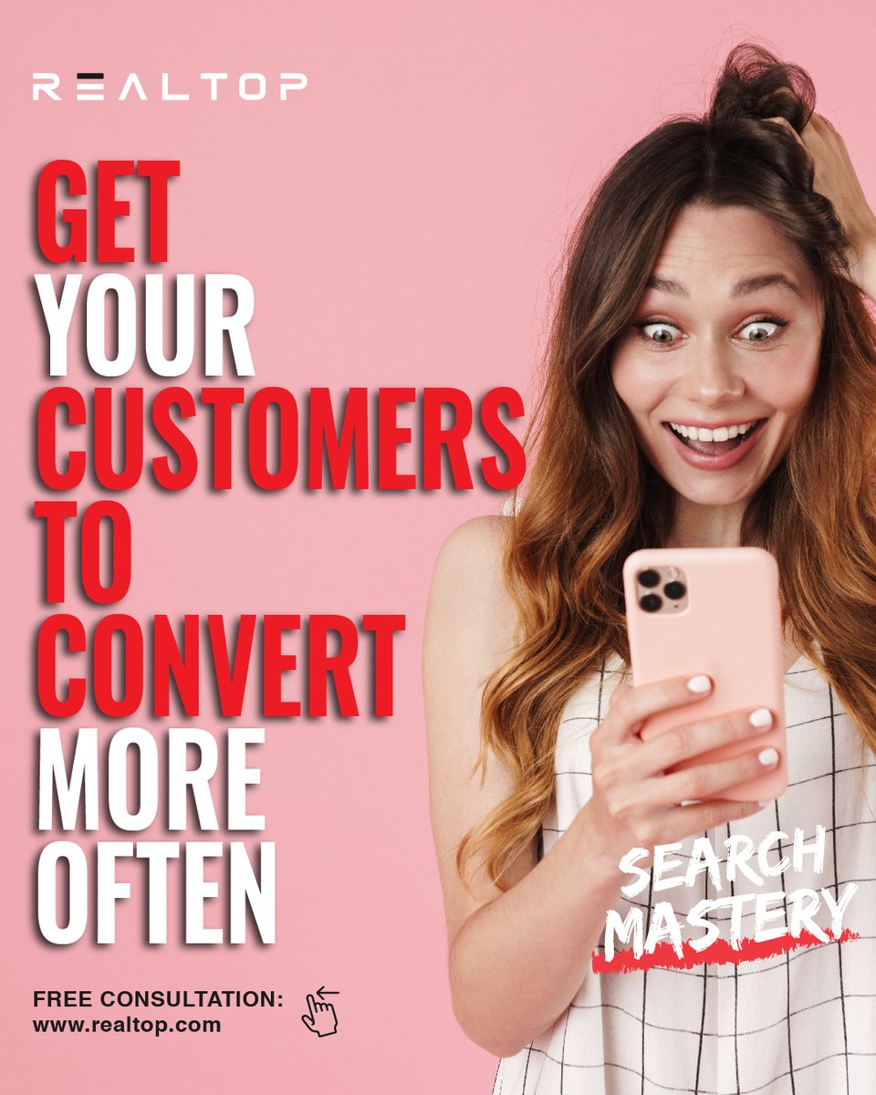 realtopdotcom's tweet image. Everyone needs tips on how to sell more online, have you heard of any of these quick steps?🧵

💥Use A/B #Testing to experiment w/different communication tactics, try individual and #CustomizedAds 
💥Analyze customer journeys to see where you can direct buying decisions ⤵️
1/3