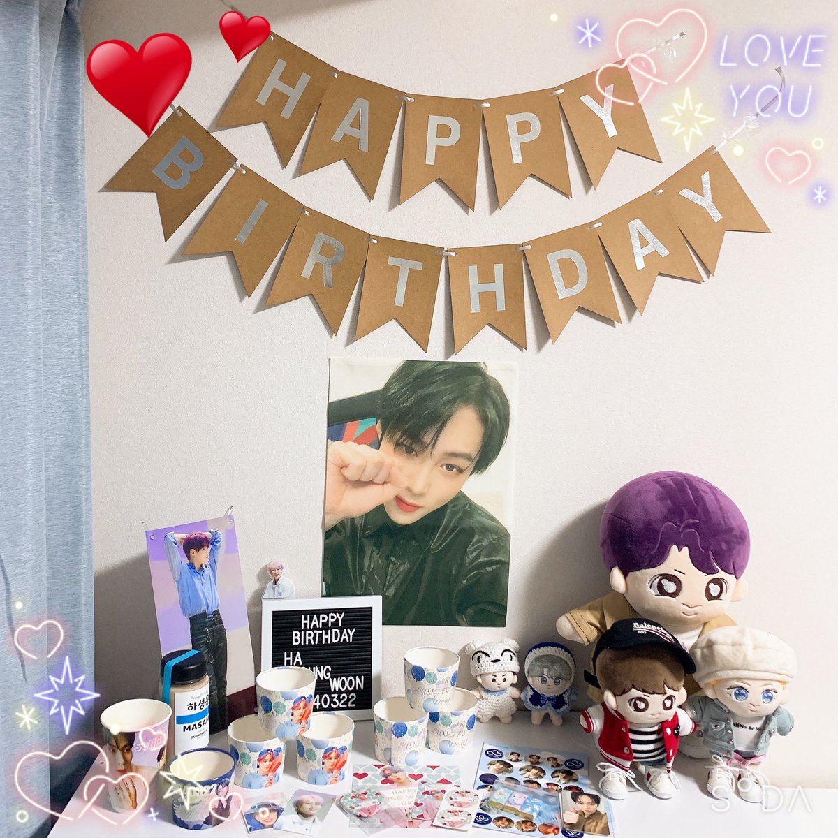 성운 생일 축하해🎂

#하성운 #HASUNGWOON #ハソンウン #ソンウン
#HAPPY_SUNGWOON_DAY