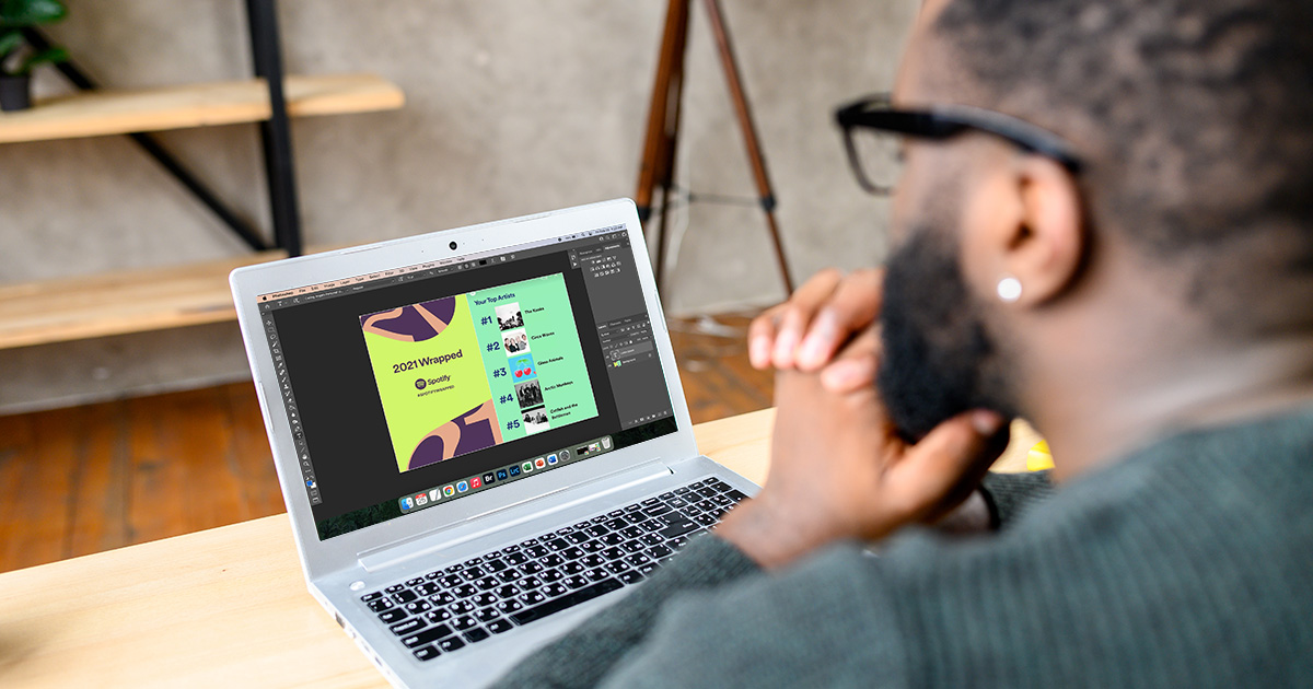 Man Finally Confident Enough With Photoshop Skills to Post 2021 Spotify Wrapped https://t.co/okOwo45mC4 https://t.co/36lJzDeGxO