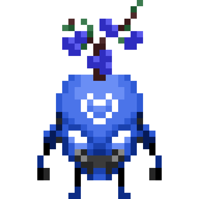 PlantFrens's tweet photo. This 1/1 Blueberry Mecha Plant Fren by @0xKiNG_machinie + @machinie_nft will go up for auction this Thursday, March 24!

🫐All collaboration Plant Frens are a part of the Plant Frens Genesis collection 🫐 https://t.co/8Tdb7V7Z9x