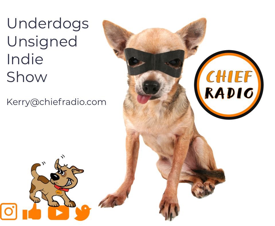 On The #Underdogs show with @Kerry_Thomson1 on @Chiefradio1 we have @EBoltn @AbbyPosnerMusic @arborgreen_ @Feralman_Music @GTentrees @jessyhax @PossilMor And more #supportunsigned #SupportIndependentArtists