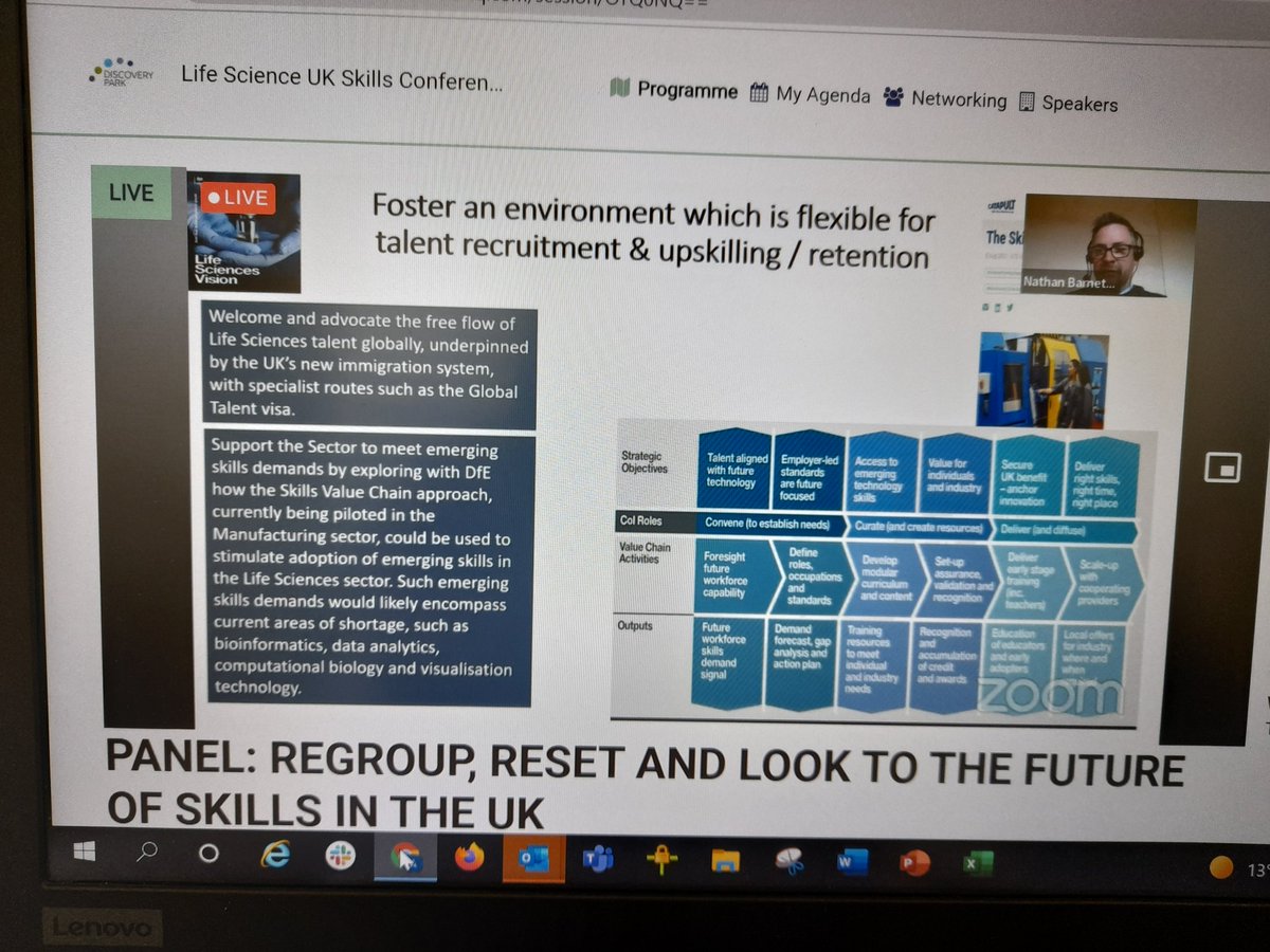 STEMLearning_AS's tweet photo. A privilege to represent @STEMLearningUK @STEMAmbassadors @STEMHUB_SE @DiscoveryPark_ 'Understanding the Future Skills & Talent Within Life Sciences' #STEM #DiscoverSkills #DiscoveryPark #SkillsConference inclu discussing 'importance of employers engaging young people' #education https://t.co/51nHVUZv33