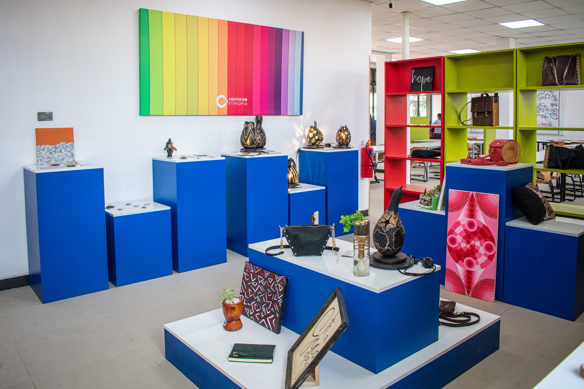 creativehubet's tweet photo. The beautiful gallery at Creative Hub Ethiopia where you can find on display a variety of products made by the members.
https://t.co/m88A7W3fcM
#creativehubethiopia #creative #ethiopia https://t.co/6UntsmRqfe