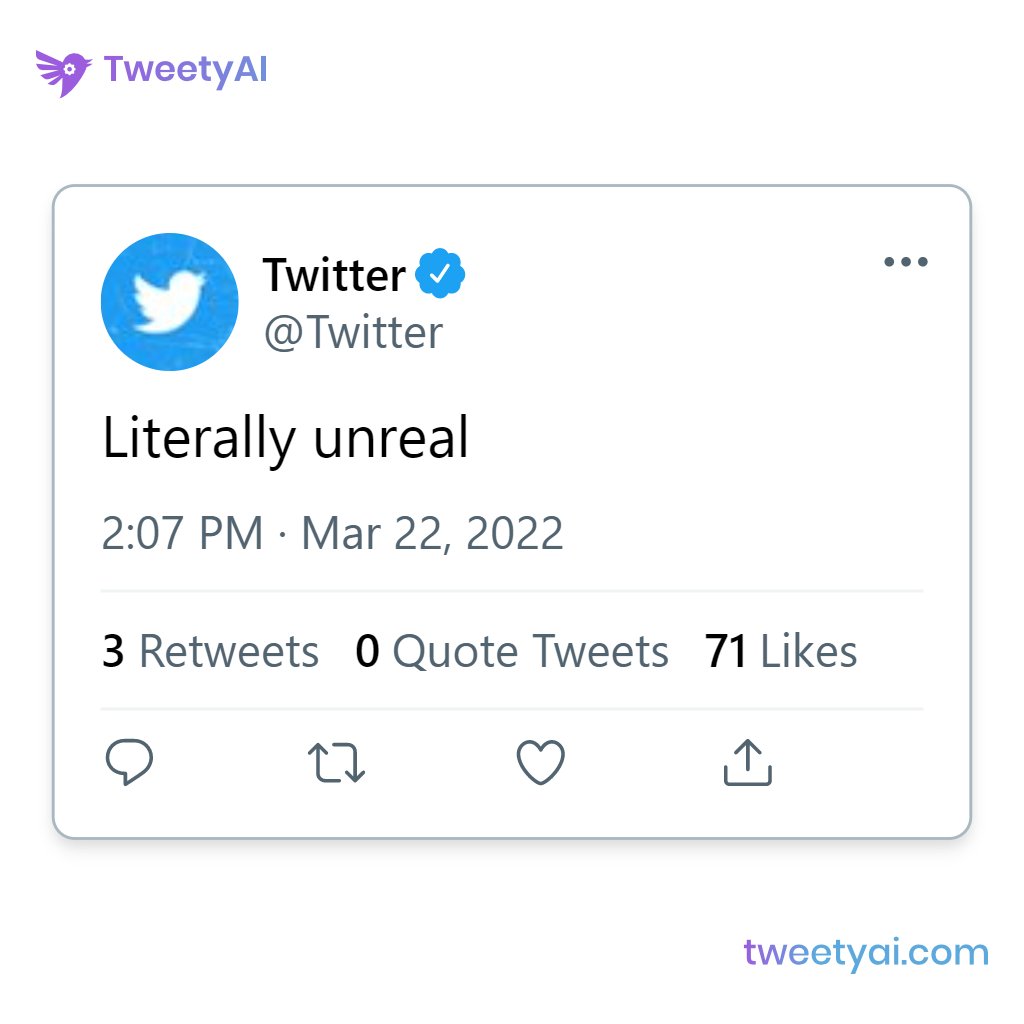 realTweetyAI's tweet photo. They know, but how?! @Twitter
#tweetyai https://t.co/zHrpRsjWG0