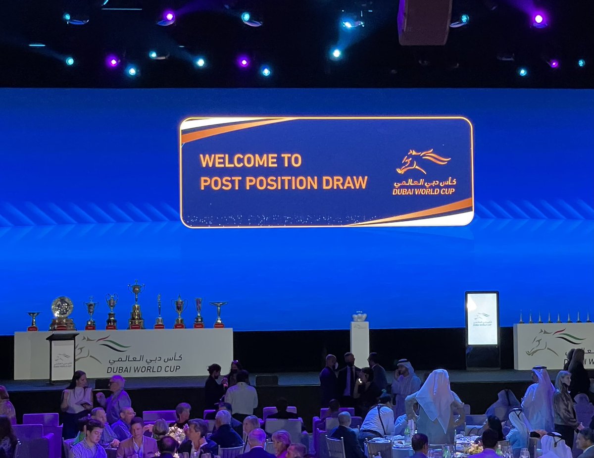 bloombloodstock's tweet photo. Getting ready for the @RacingDubai post position draw for Snapper Sinclair in the @godolphin Mile. #SnapperTime @BloomRacing https://t.co/SVIcqM3rW0