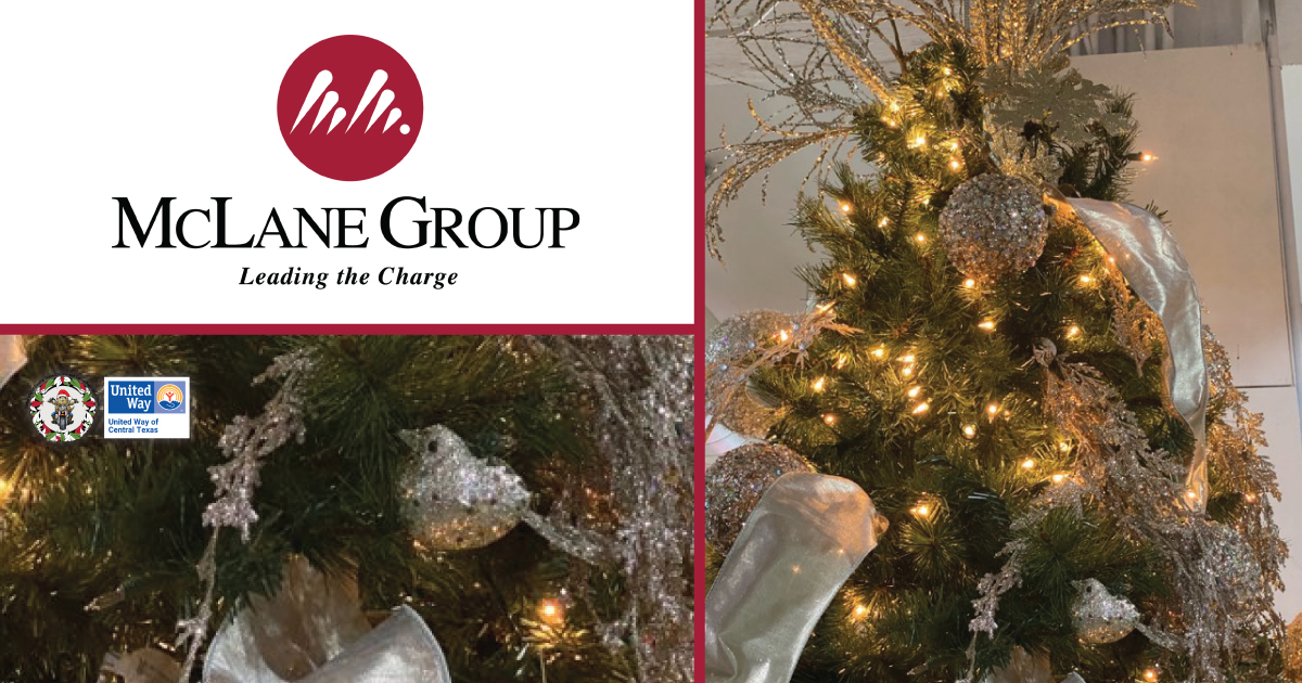 UWCT's tweet photo. Thank you McLane Group! We're thankful for all the ways we partner throughout the year, like the Chrome &amp; Carols Festival of Trees!

Each &amp; every dollar raised by local companies and their employees stays local. Change doesn’t happen alone!
#LiveUnited #ChangeDoesntHappenAlone https://t.co/hYe3x8axDC
