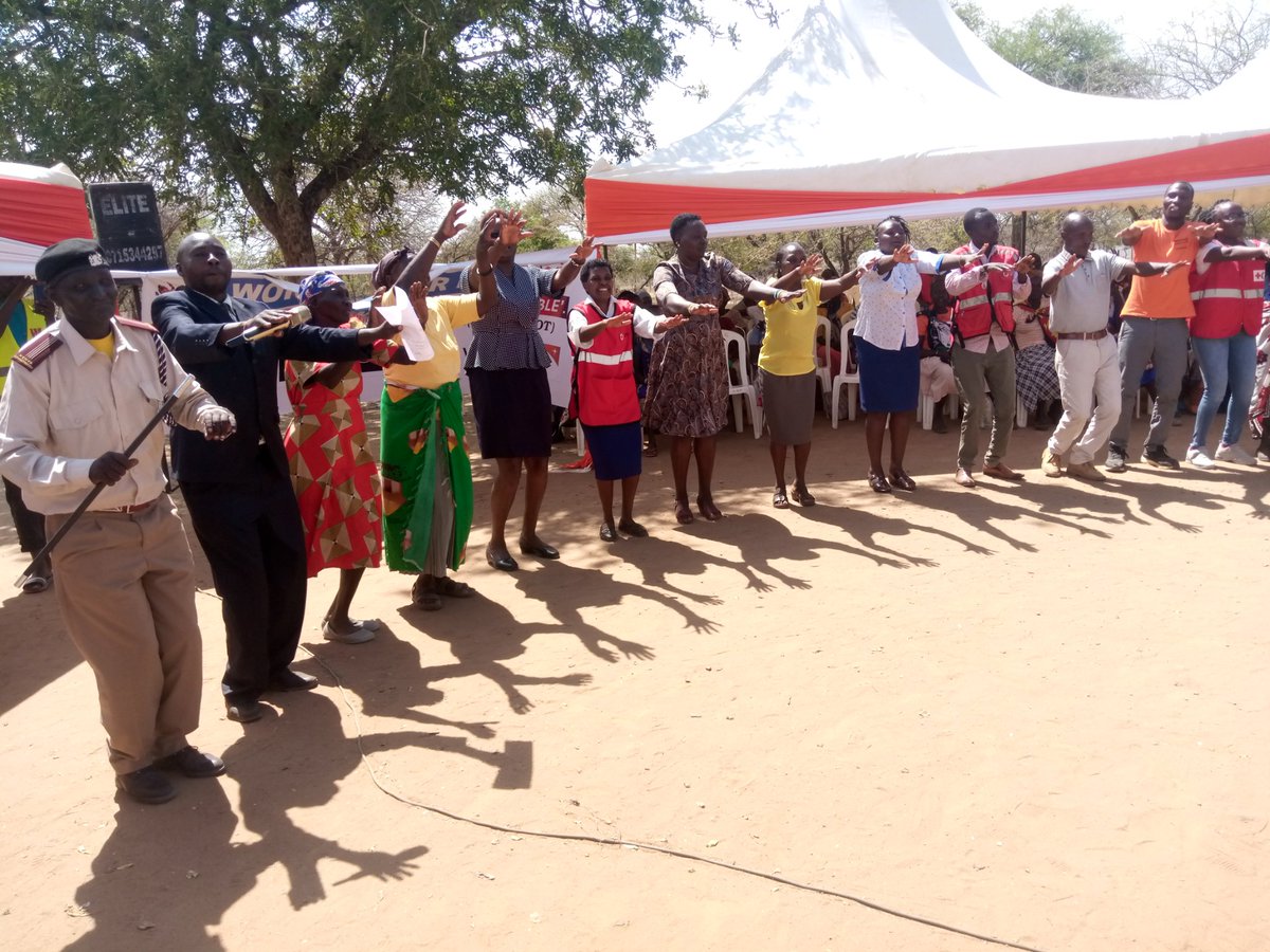 MinistryWest's tweet photo. Chief Officer Ms Milka Chelagat gracing World Water day at Kitalakapel, West Pokot sub-county https://t.co/fVpAmlIIah
