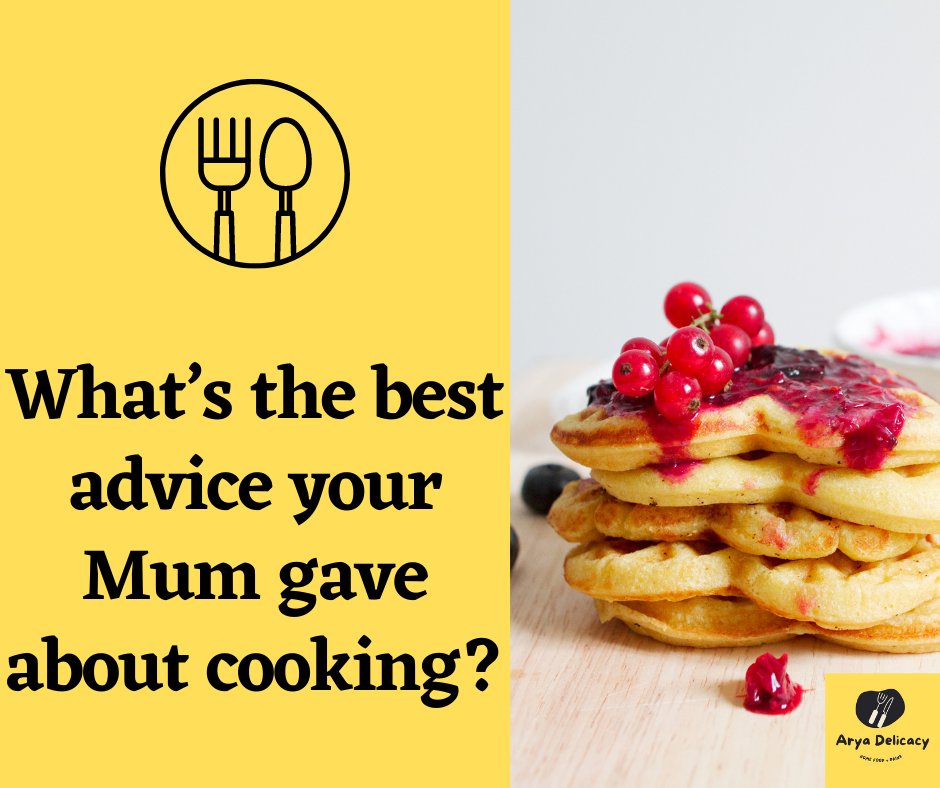 AryaDelicacy's tweet photo. There are countless tips I have heard and realized the value of it while I started cooking myself. One of which is, always using room temperature eggs, which I am sharing with you. 

What’s the best advice your Mum gave you about cooking? #essentialtips 
@sem_bangalore https://t.co/tHSUlhzGVO