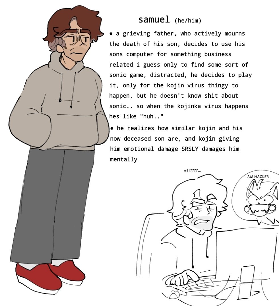 peach_spunky's tweet photo. some stoopid oc i made for @Little_Geecko's oc kojin 
(my excuse to make old guy oc cough cough)
#sonicexe #exe #fnf (?) https://t.co/Isv4sDp3fp