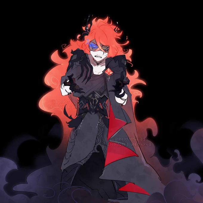 #twstファンアート
Ehe Idia overblot for fun 
