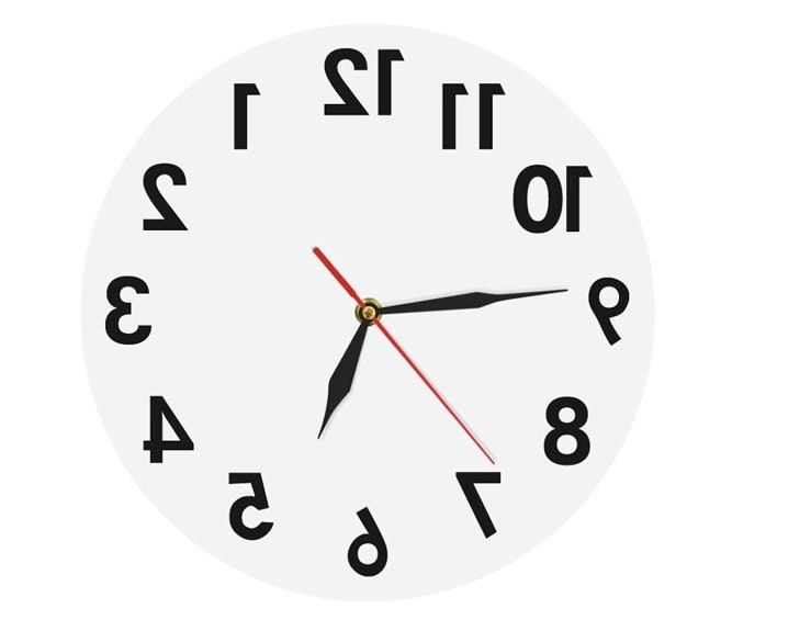 SolutionHub2's tweet photo. Excited to share the latest addition to my #etsy shop: Reverse Wall Clock, Unusual Number Clock, Backwards Number Wall Clock, Kitchen Wall Clock, Hanging Clocks Gift, Round Wall Clock, Room Clock https://t.co/q9yyiFbkma #circle #bedroom #artdeco #wall #clock #whitewall https://t.co/wqAjjyDXNM
