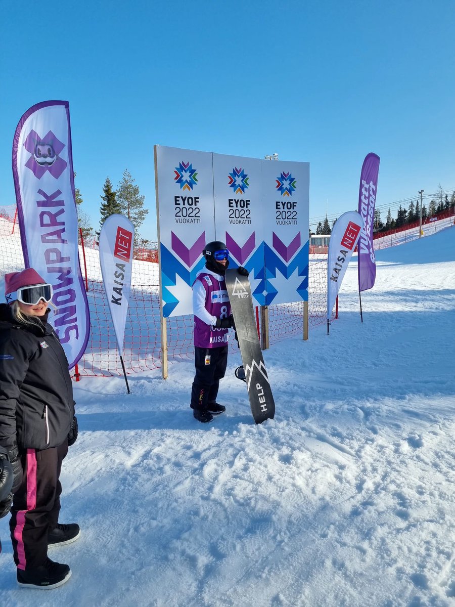 🏂🏻¡Siset Salleras consigue la 1ª posición en la clasificatoria del Big Air <a href="/fissnowboard/">FIS Snowboarding</a> en #Vuokatti <a href="/EYOFVuokatti/">EYOF 2022 Vuokatti</a> !

🔜¡La final se disputará el miércoles 23/03 a partir de las 17:00h!

👏¡Vamos #Spainsnow!

📸 <a href="/NachoPhoto/">Nacho Casares</a>