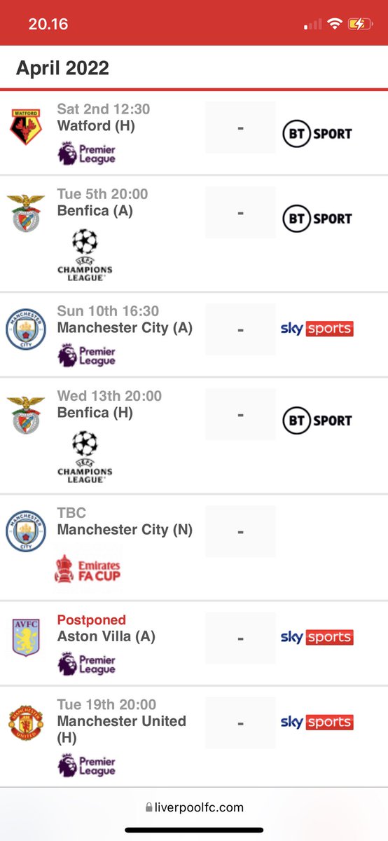 OurReds's tweet photo. Hampir dua minggu beristirahat, mampu-kah Liverpool kembali dan menyapu semua laga ini dengan kemenangan? https://t.co/XHAHcAtZ5S