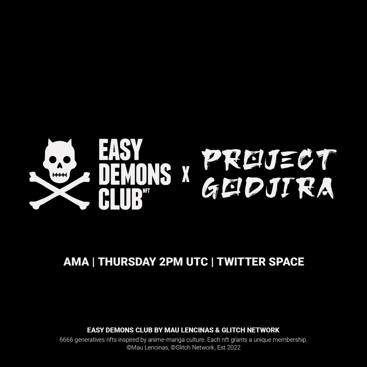 easydemons_club's tweet photo. Hey Demons 👹

Join our next AMA with @PGodjira

🗓 Mar 24, 2:00 PM UTC
📍Twitter Space

Set your reminder! https://t.co/iHVKLOfw6f