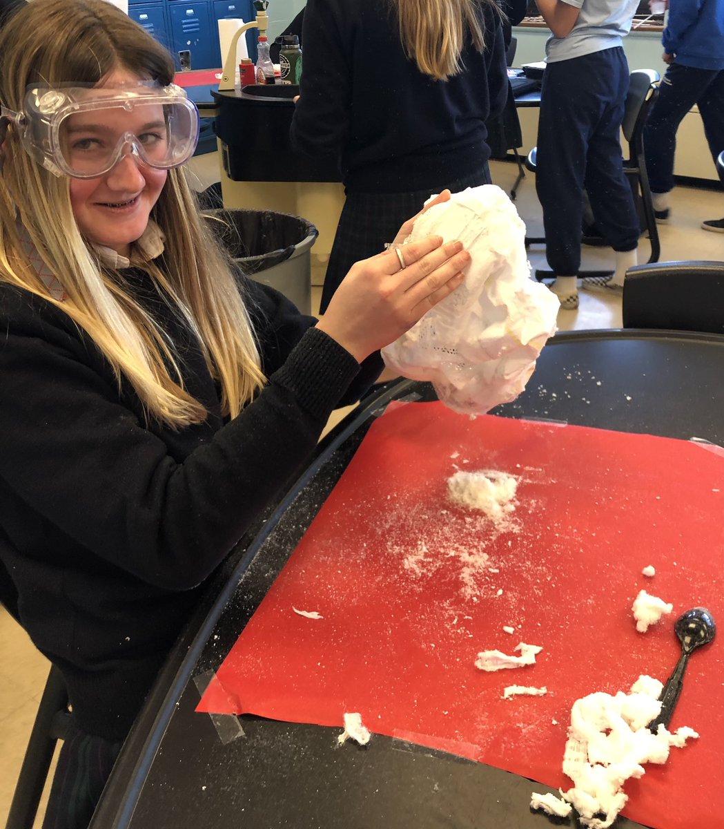 Workshop Week in Science. Day 1- 8th grade cultured buttermilk and used it to make pancakes, extracted DNA from green split peas, and dissected diapers to remove the polymers to test the absorbency of the polymers. I say FUN! <a href="/SCSprincipal/">St. Catharine School</a> <a href="/scspta/">SCS PTA</a> <a href="/StCathStMarg/">St. Catharine Church</a>